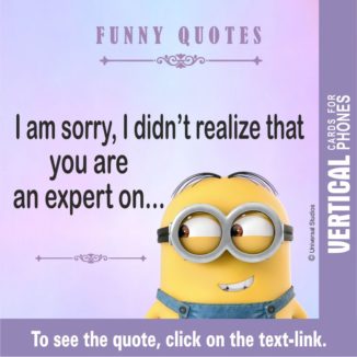 Funny Quotes - Are You An Expert 1